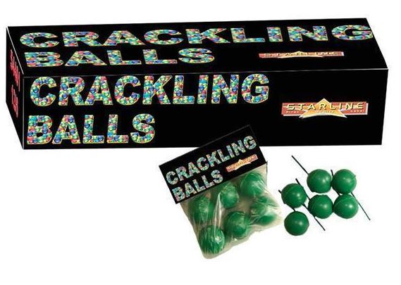 verkoop - attributen - Vuurwerk - Crackling balls